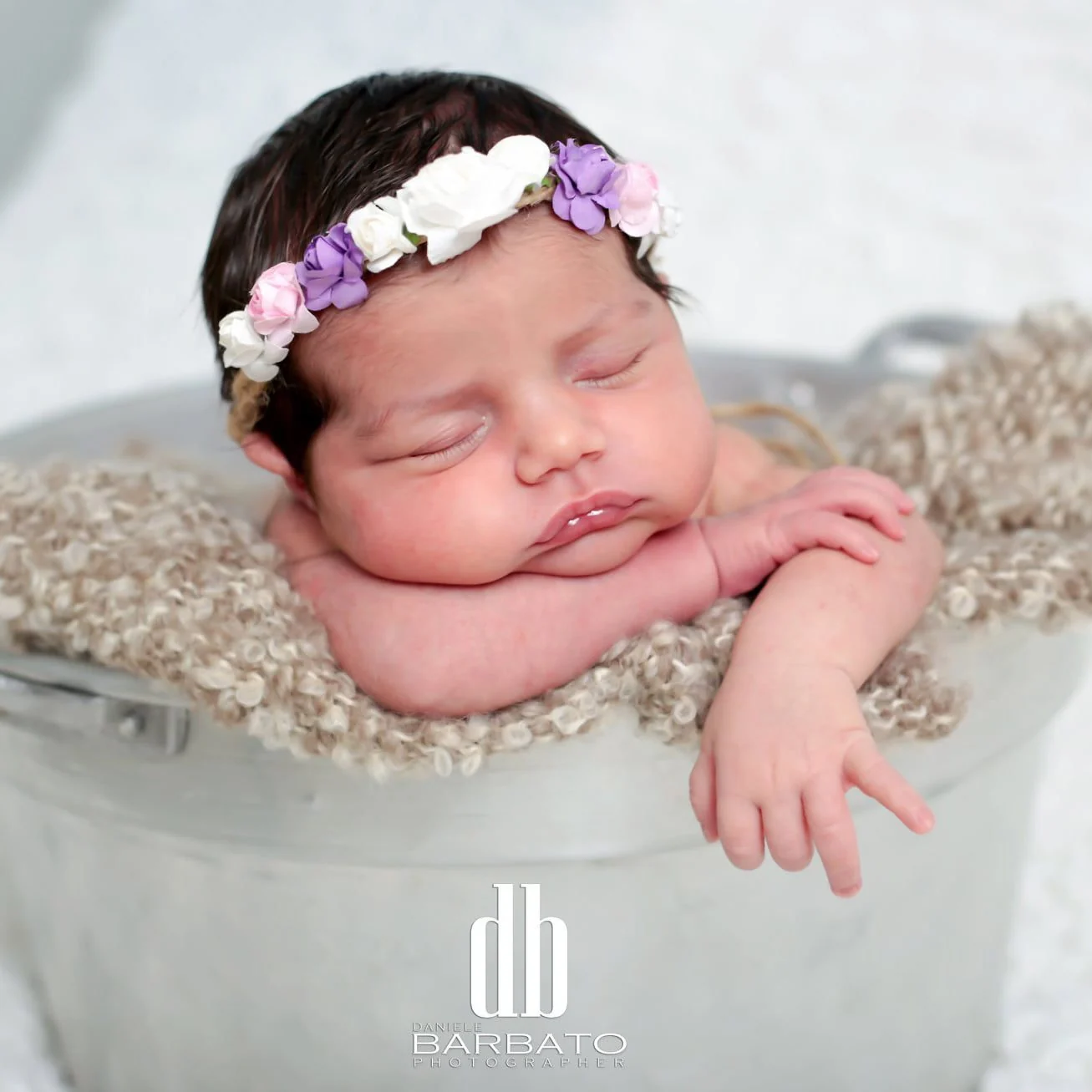 Fotografia newborn per battesimo